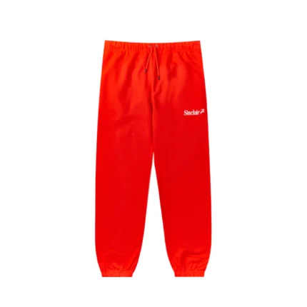 SINCLAIR CLAIRSSENTIAL RED SWEATPANTS