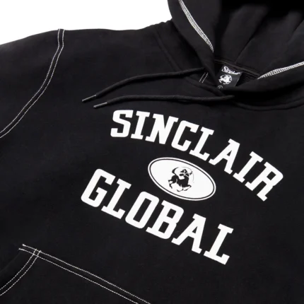 Sinclair Global Balck Hoodie