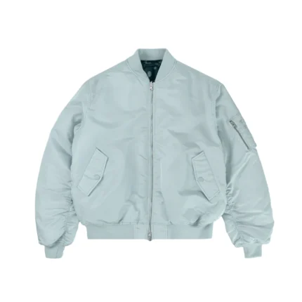 Vertabrae White and Blue Double Sided Jacket