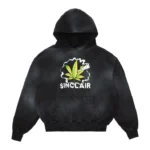 Sinclair 420 Faded Hoodie Black