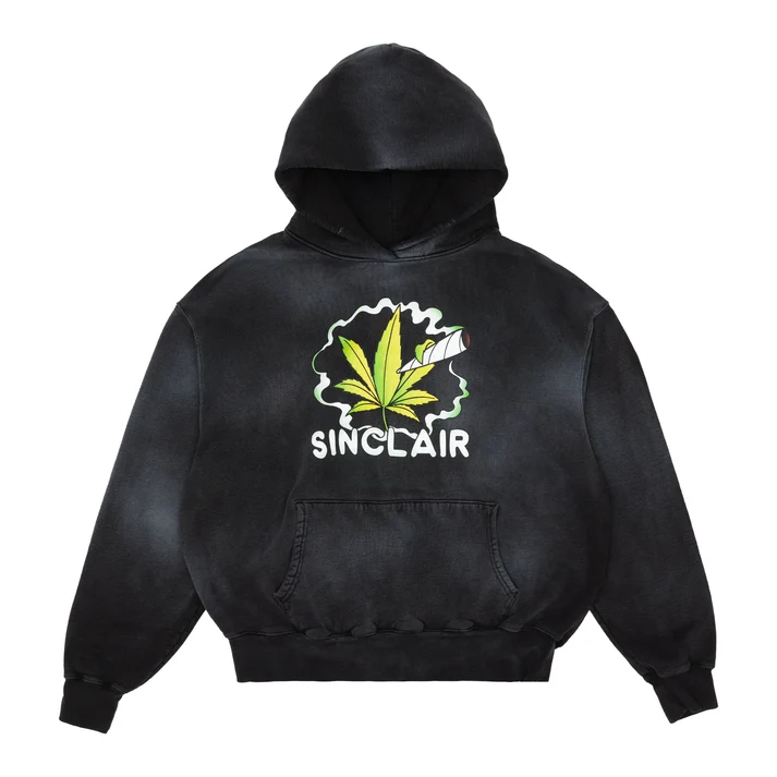 Sinclair 420 Faded Hoodie Black Sinclair 420 Faded Hoodie Black